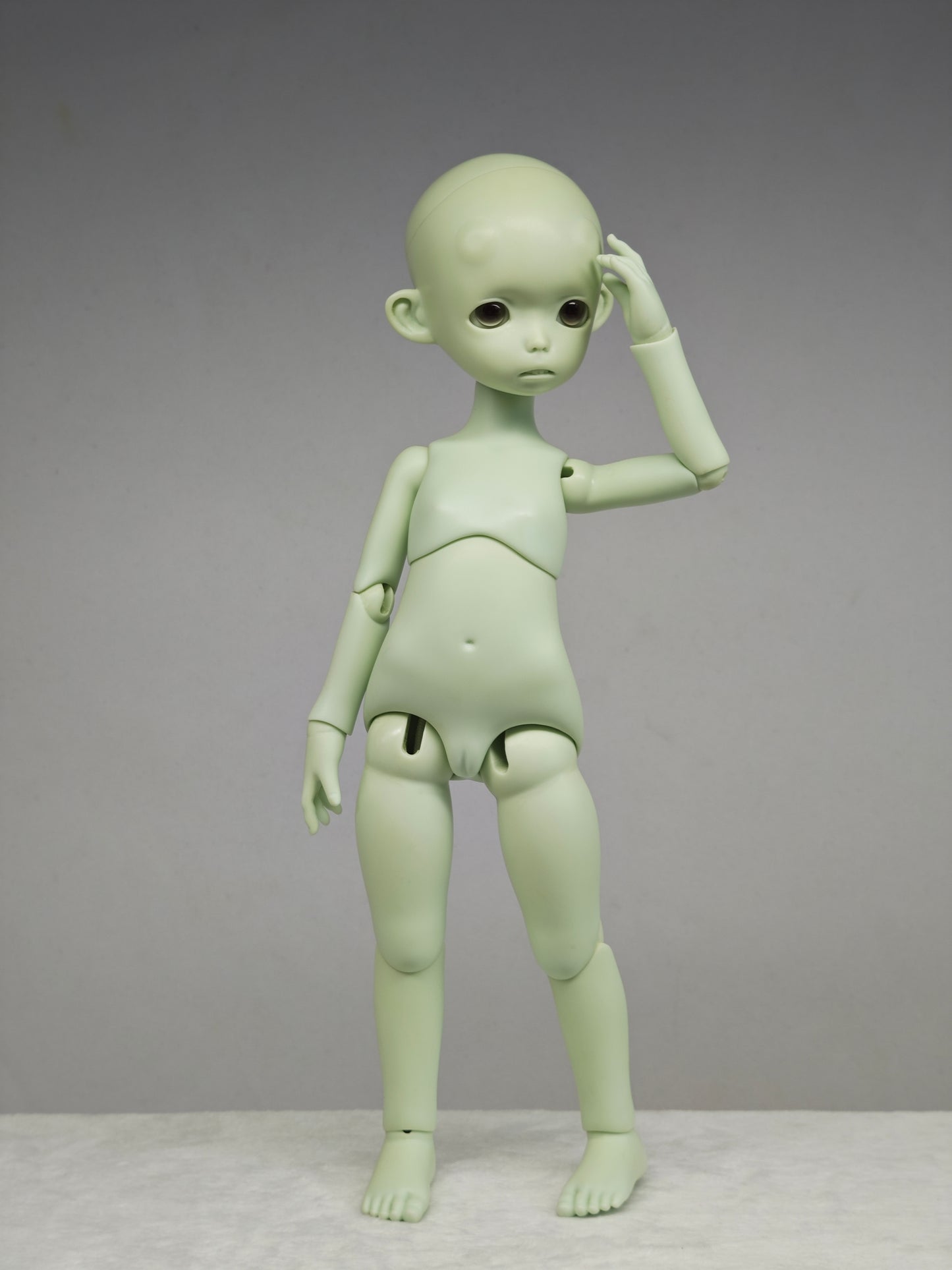 1/6 26cm girl doll Aiden 5 in blue skin