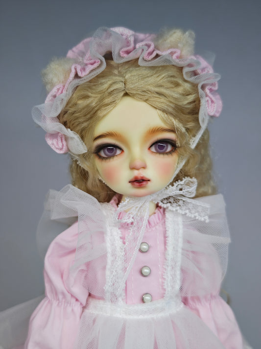 1/6 26cm girl doll Lotty in white skin with fullset one off