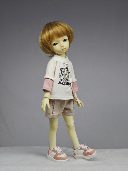 1/6 28cm girl doll Bi Bi in white skin with clothes