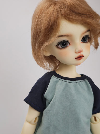 Fullset 1/4 boy doll Tony super kid version in white skin