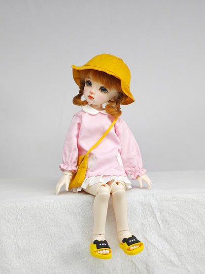 1/6 28cm girl doll Alice in normal skin with makeup